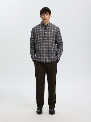 SELECTED Regular fit Overhemd 'SLMCole' in Blauw