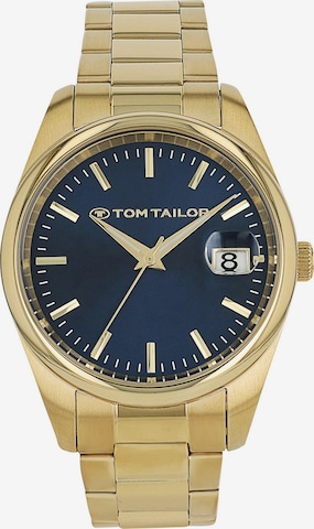 TOM TAILOR Uhr in Gold: Vorderseite