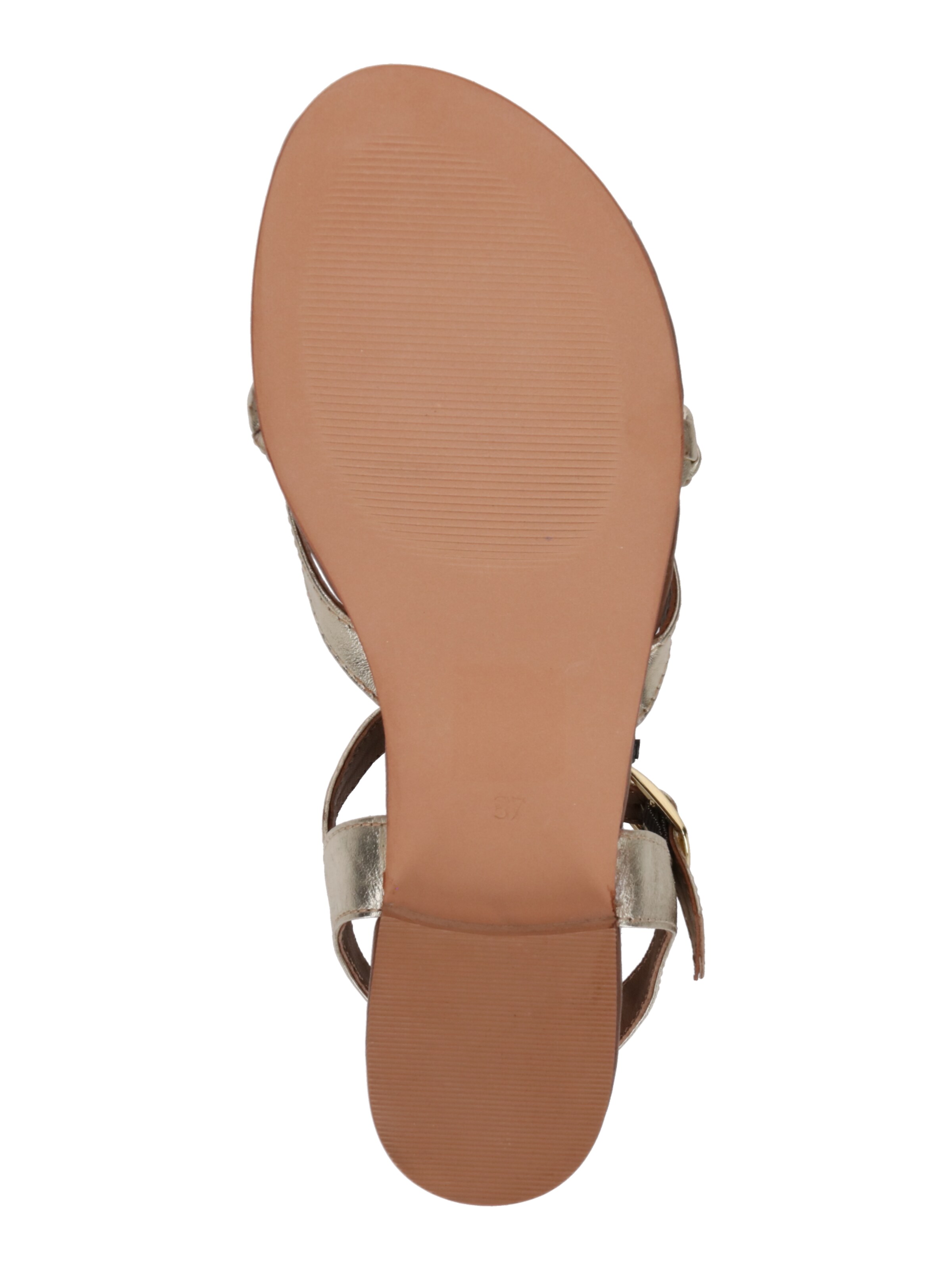 ABOUT YOU - Sandálias com tiras 'Hailey' em ouro