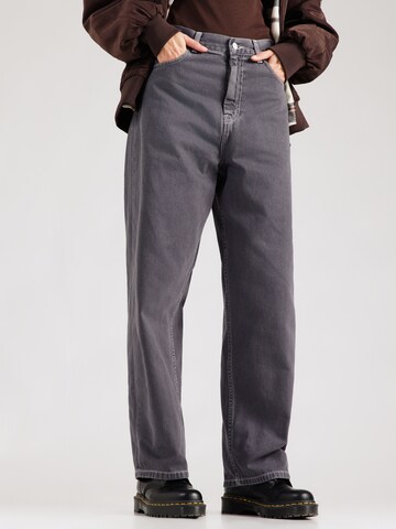 Carhartt WIP - Loosefit Vaquero 'Brandon' en gris: frente