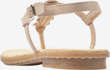 Rieker T-bar sandals in Pink