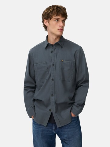 CAMEL ACTIVE Regular fit Button Up Shirt in Blue: front