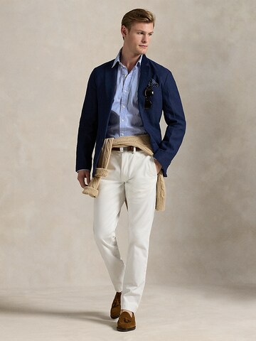 balta Polo Ralph Lauren Prigludęs „Chino“ stiliaus kelnės 'Bedford'