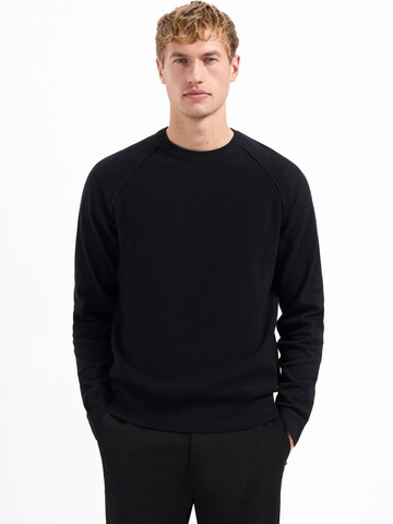No Excess Pullover in Schwarz: Vorderseite