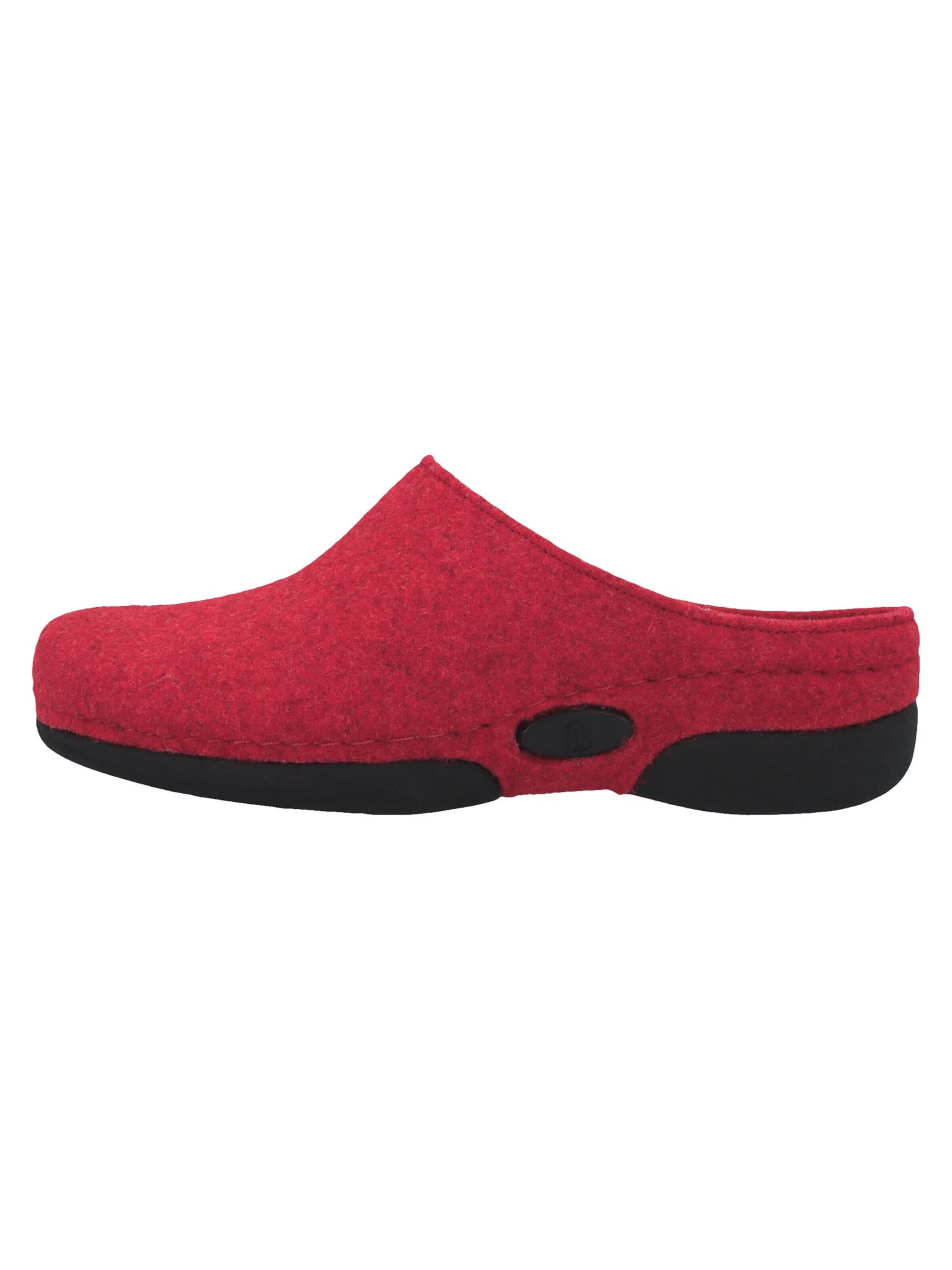 BERKEMANN Clogs 'Lauren' in Rood: voorkant