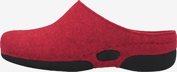 BERKEMANN Clogs 'Lauren' in Rood: voorkant