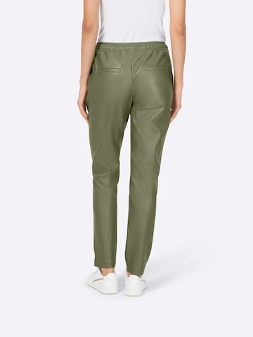 heine Regular Broek in Groen