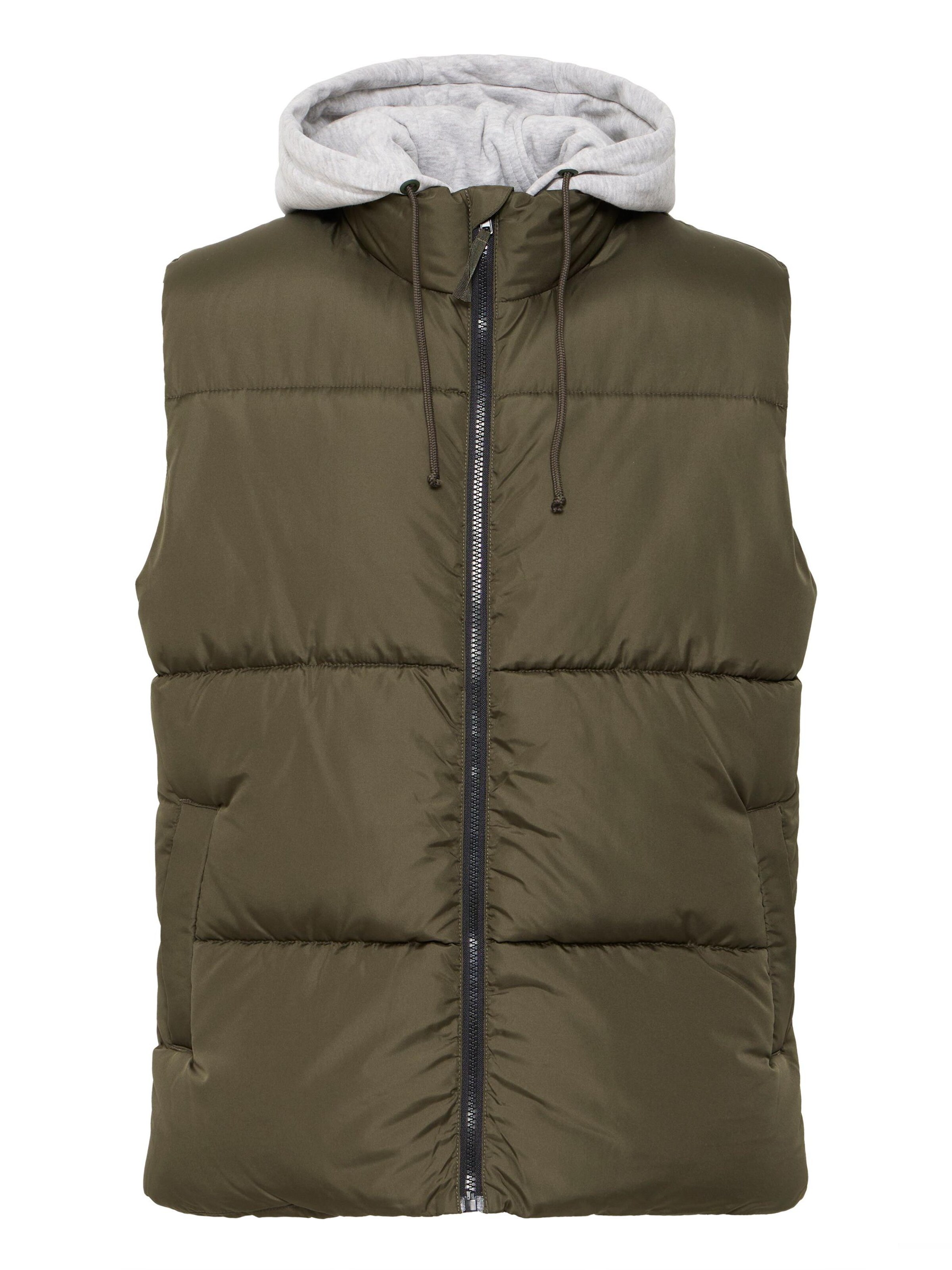 BLEND - Colete 'BHElwin' em verde: frente