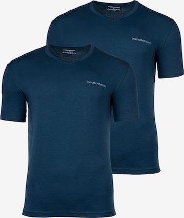 Emporio Armani T-Shirt in Blau: predná strana