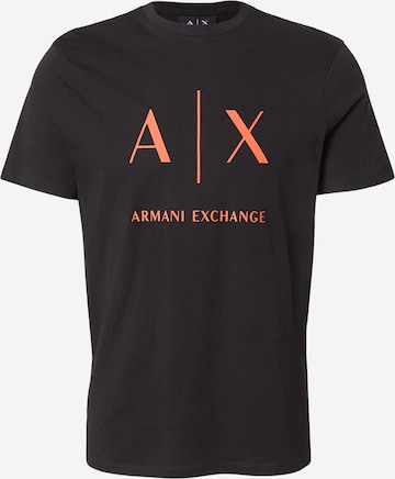 T-Shirt ARMANI EXCHANGE en noir : devant