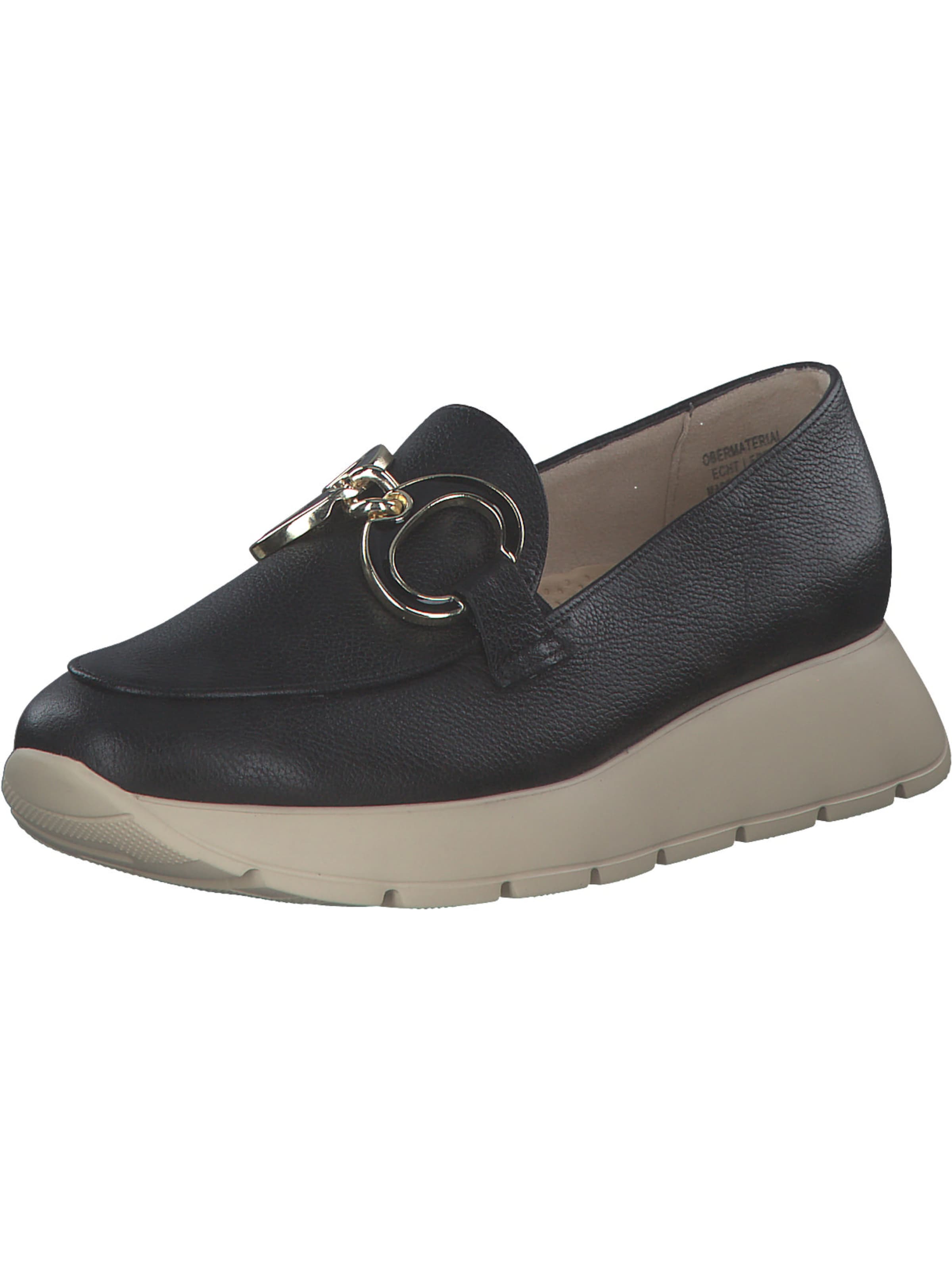 Paul Green Slipper in Schwarz: Vorderseite