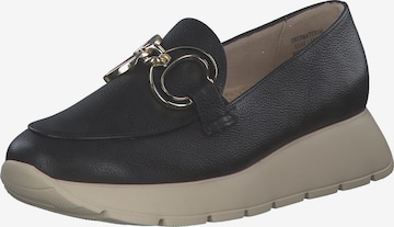 Paul Green Classic Flats in Black: front