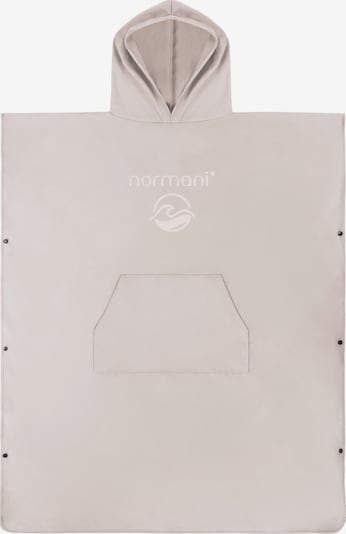 normani Short Bathrobe ' Nosara ' in Grey / White, Item view