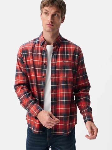 CAMEL ACTIVE - Regular Fit Camisa em vermelho