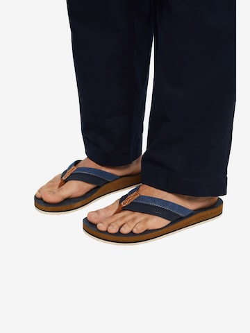 ESPRIT T-Bar Sandals in Blue