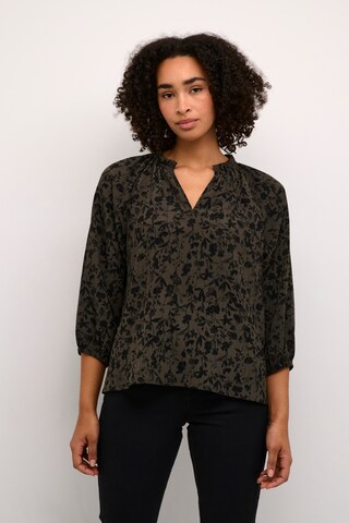 Kaffe Blouse 'Rebekka' in Zwart: voorkant