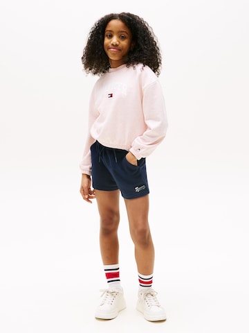 TOMMY HILFIGER Szabványos Nadrág - kék