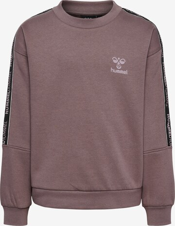 Hummel Sweatshirt in Purple: front