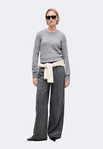 19V69 ITALIA - Jersey talla grande 'Losa' en gris