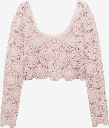 MANGO Pullover 'Boda' in Pink: predná strana