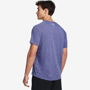 UNDER ARMOUR Performance Shirt 'Tech Textured' in Purple
