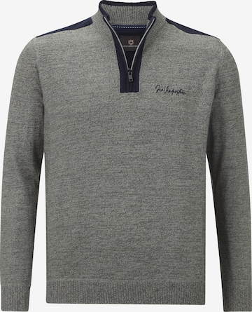 Jan Vanderstorm Sweater ' Dain ' in Grey: front
