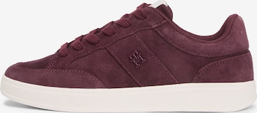 Sneaker bassa 'HERITAGE COURT' di TOMMY HILFIGER in rosso: frontale
