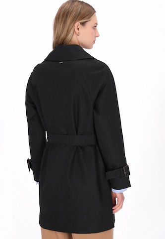 DreiMaster Klassik - Sobretudo meia-estação 'Classic' em preto