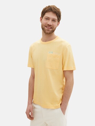 T-Shirt TOM TAILOR en jaune