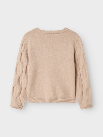 NAME IT - Jersey en beige