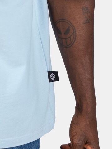 Crystal Paris Shirt 'Face' in Blauw