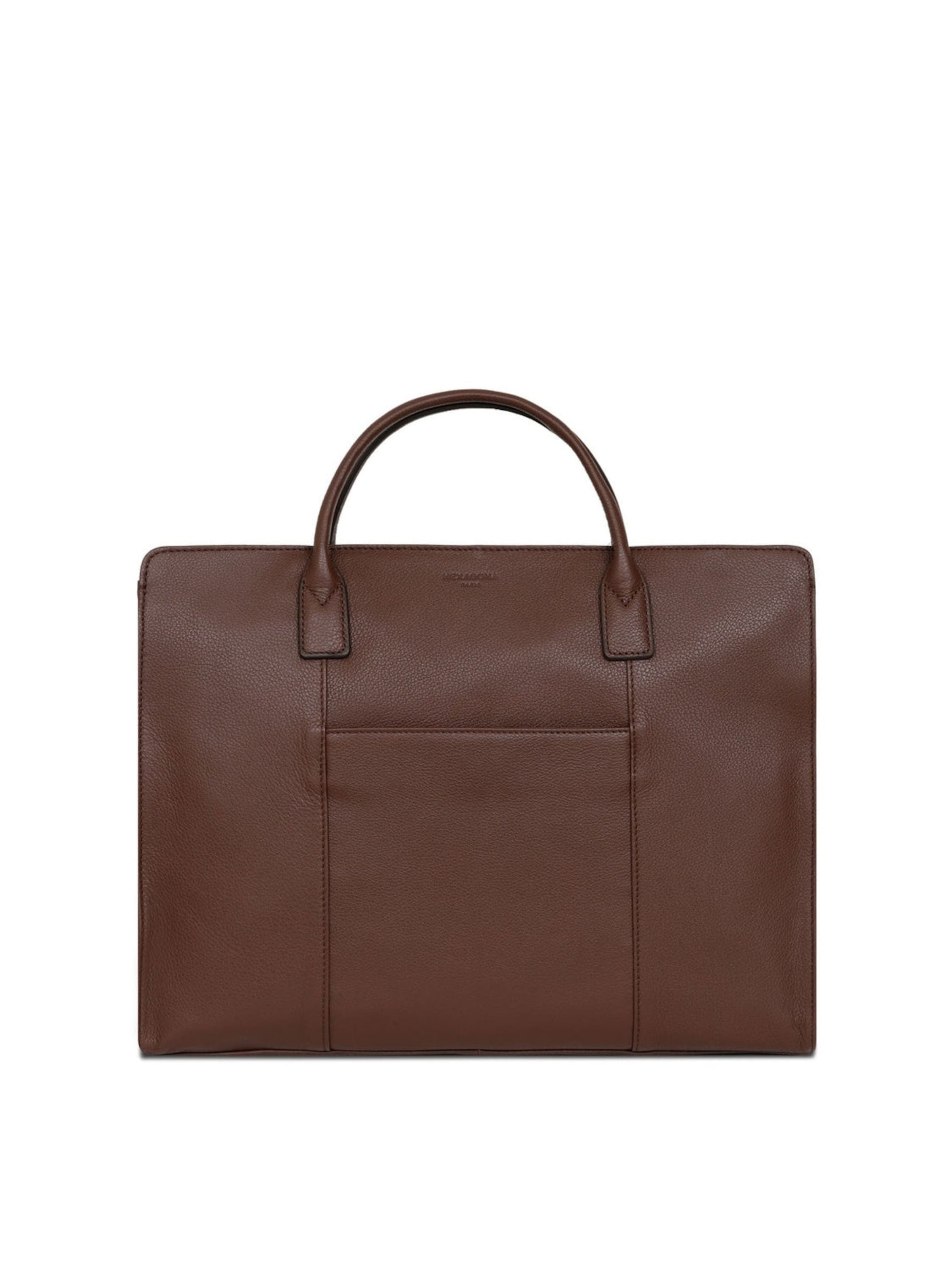 Hexagona Handtasche 'Confort Business'‌‌‌‌‌‌‌‌ in Braun: Vorderseite