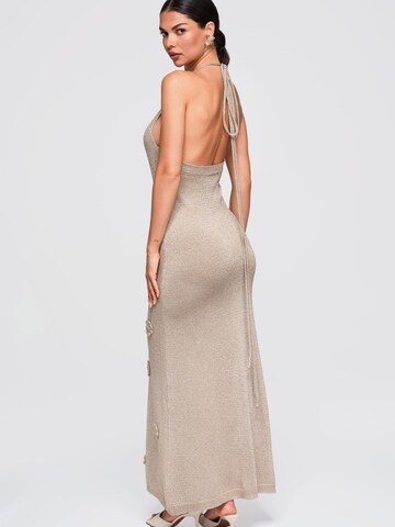 Ombre - Vestido de noche en beige