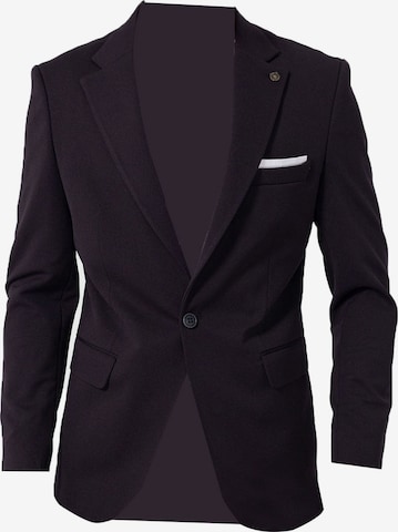 juoda Daniel Hills Priglundantis modelis Klasikinis švarkas: priekis