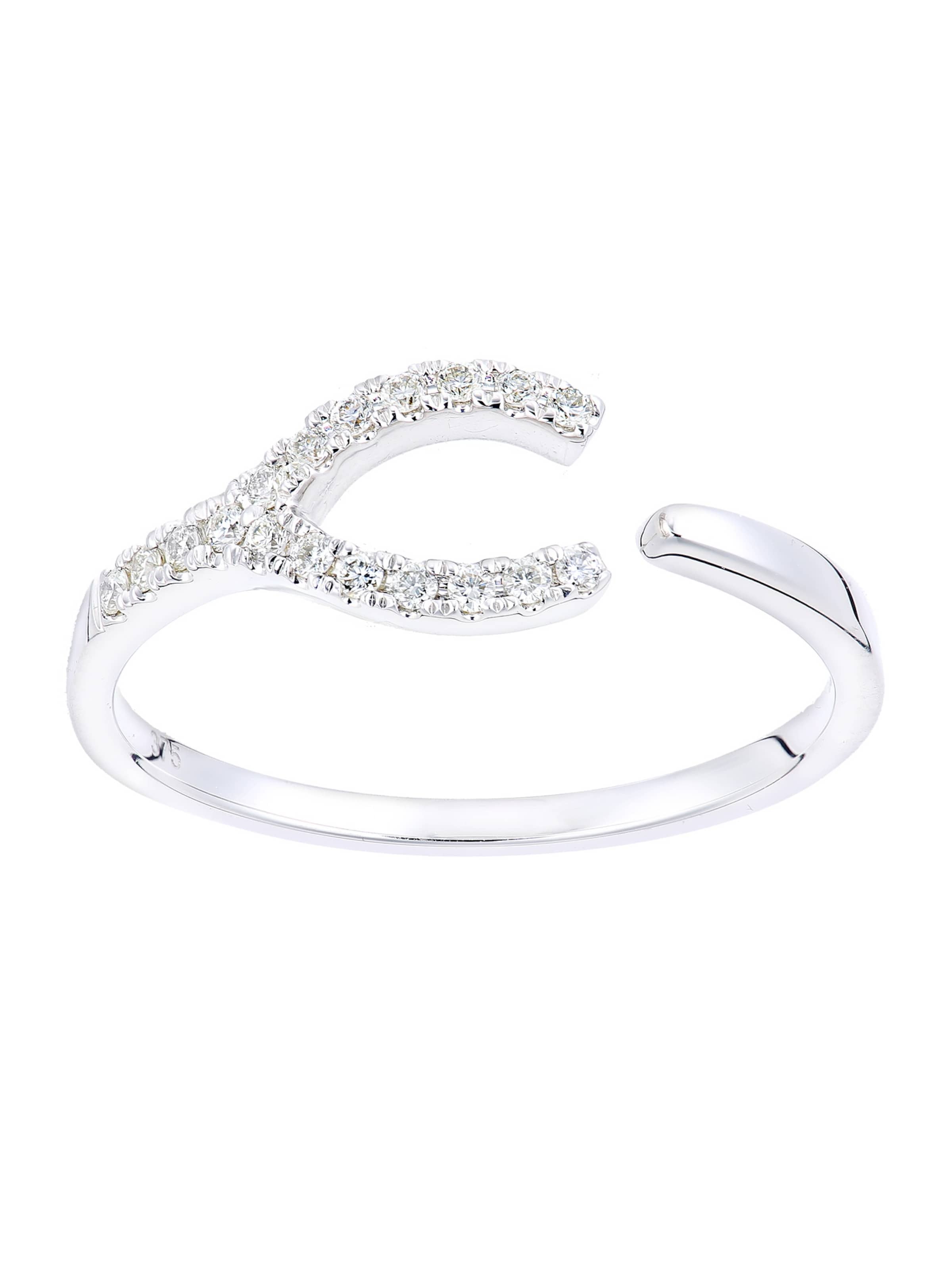 DIAMANT LETERNEL Ring in Silver: front