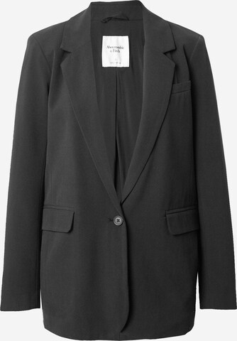 Abercrombie & Fitch Blazer in Black: front