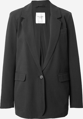 Blazer Abercrombie & Fitch en noir : devant