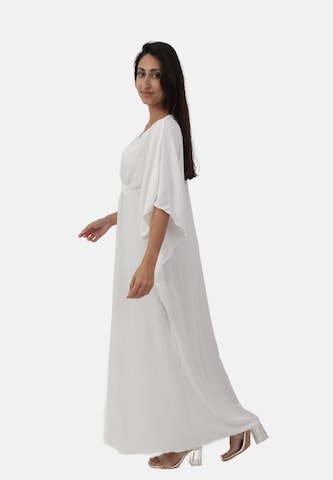 Elara Dress in White