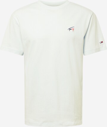 T-Shirt Tommy Jeans en bleu : devant