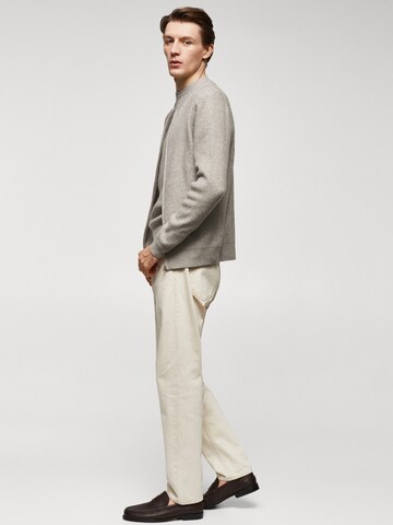 MANGO MAN Cardigan 'PARKC' i beige