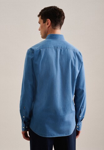 SEIDENSTICKER Regular Fit Hemd in Blau