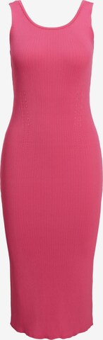 JJXX Трикотажное платье 'April' в Ярко-розовый: спереди