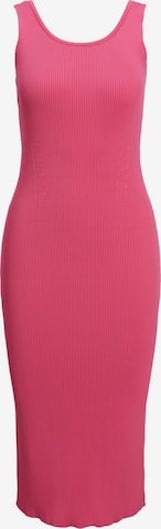 JJXX Stickad klänning 'April' i rosa: framsida