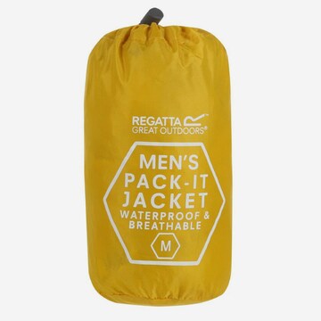 REGATTA Performance Jacket 'Pack It III' in Yellow