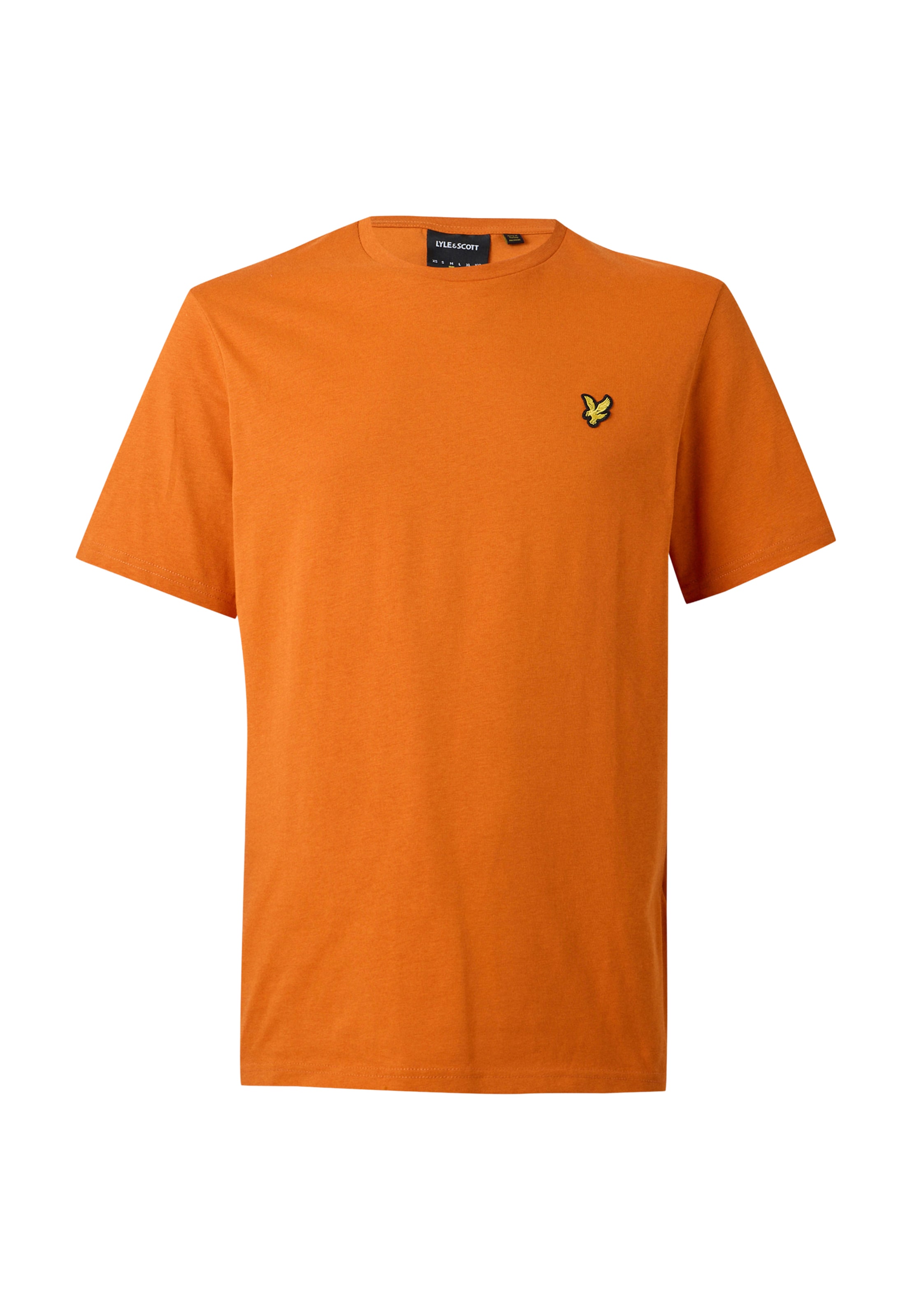 Maglietta di Lyle & Scott in arancione: frontale