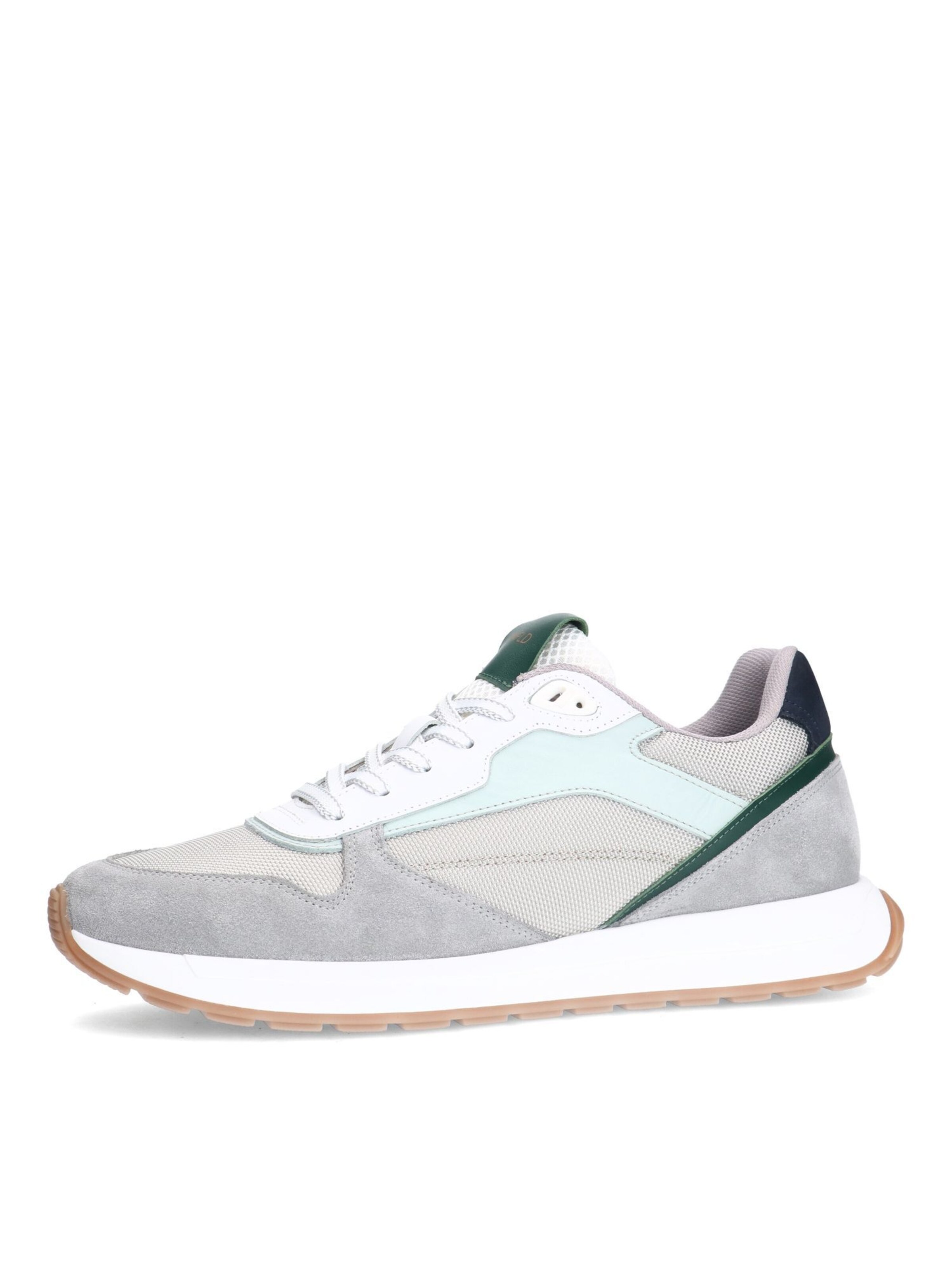 Baskets basses MANFIELD en gris : devant