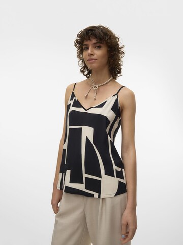 VERO MODA Top 'Easy' w kolorze czarny