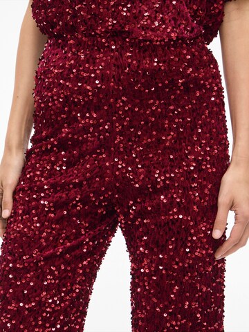 Wide leg Pantaloni 'VIBelieve' de la VILA pe roșu