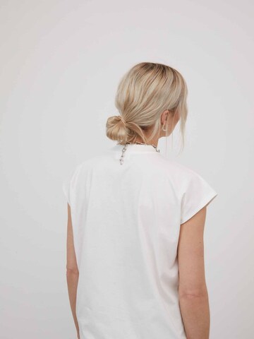 T-shirt 'Irina' LeGer by Lena Gercke en blanc
