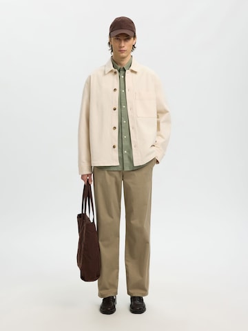 Comfort fit Camicia di SELECTED in beige